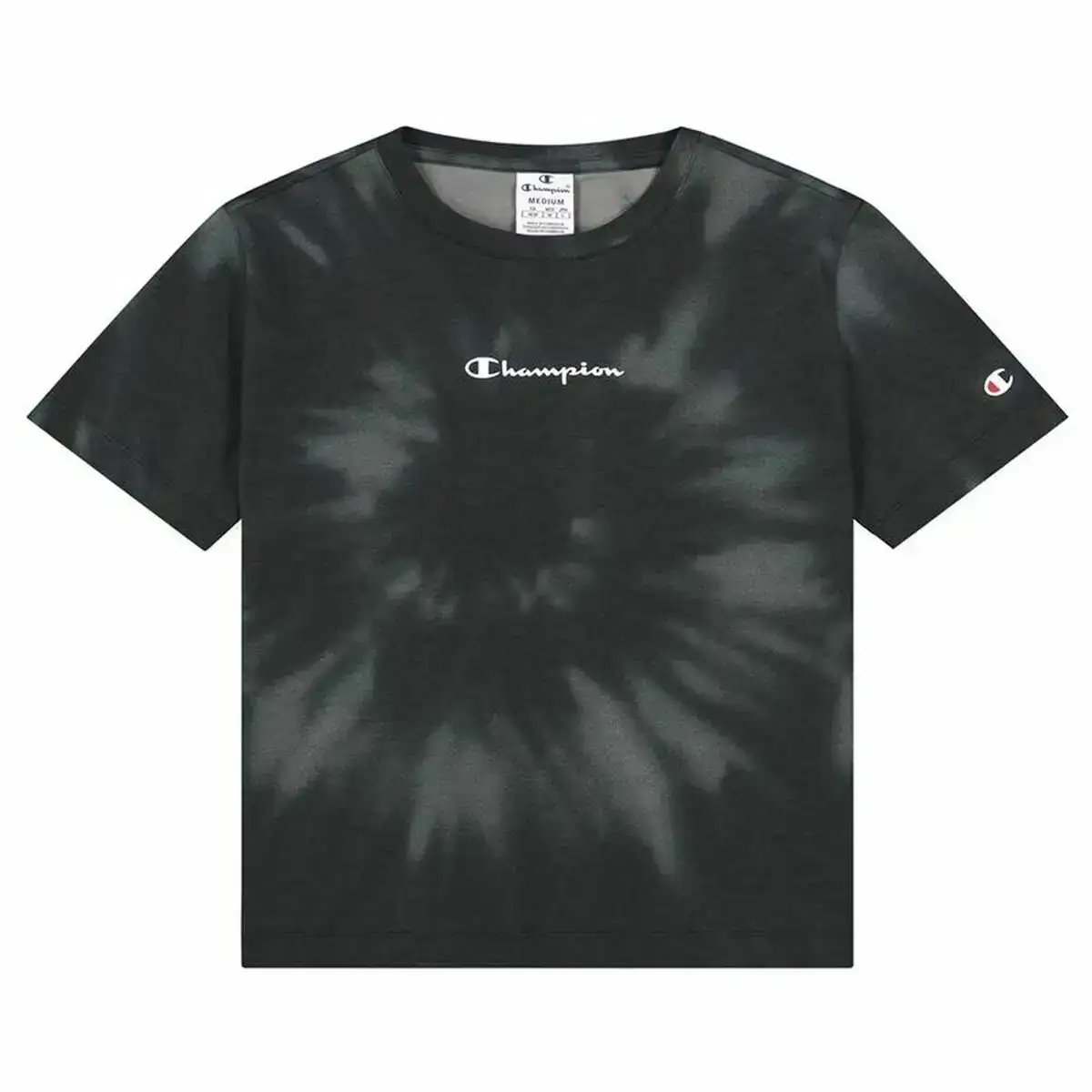 T shirt a manches courtes femme champion croptop noir_5987. Bienvenue chez DIAYTAR COTE D'IVOIRE - Votre Destination Shopping Complète! Découvrez une boutique en ligne généraliste au Côte d'Ivoire offrant une vaste gamme de produits, allant des vêtements aux gadgets électroniques, en passant par l'artisanat local.