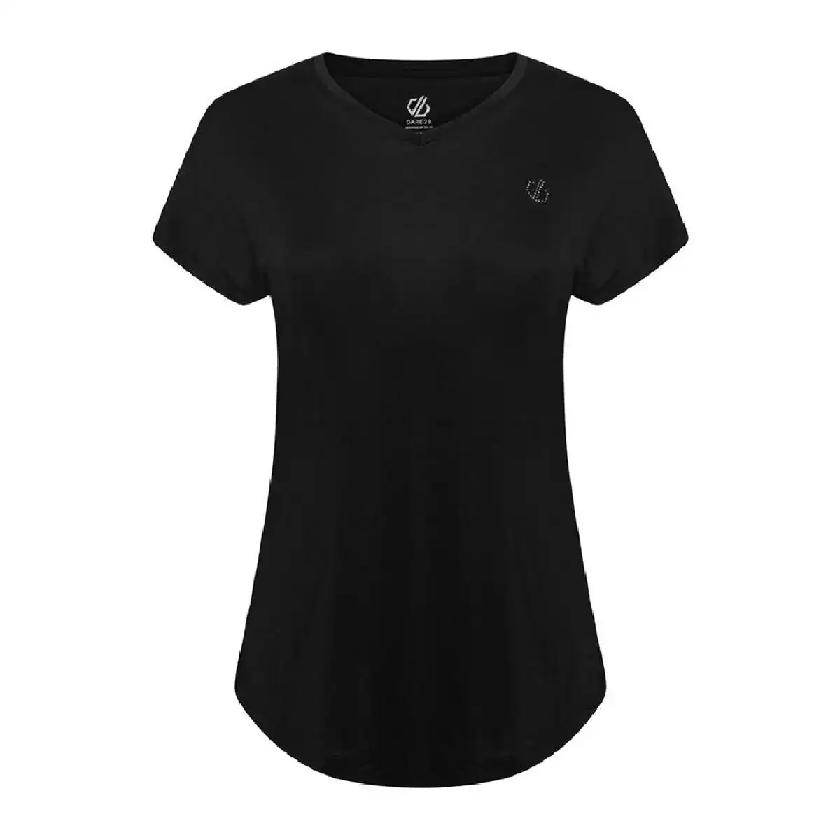 T shirt a manches courtes femme dare 2b agleam noir_1332. DIAYTAR COTE D'IVOIRE - L'Art de Choisir, l'Art de Se Distinquer. Naviguez à travers notre catalogue et choisissez des produits qui ajoutent une note d'élégance à votre style unique.