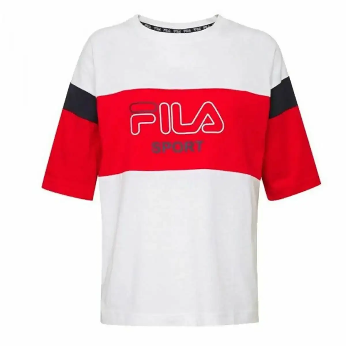 T shirt a manches courtes femme fila lalette sport blanc_4239. DIAYTAR COTE D'IVOIRE - Votre Destination pour un Shopping Unique. Parcourez notre catalogue et trouvez des articles qui expriment votre singularité et votre style.