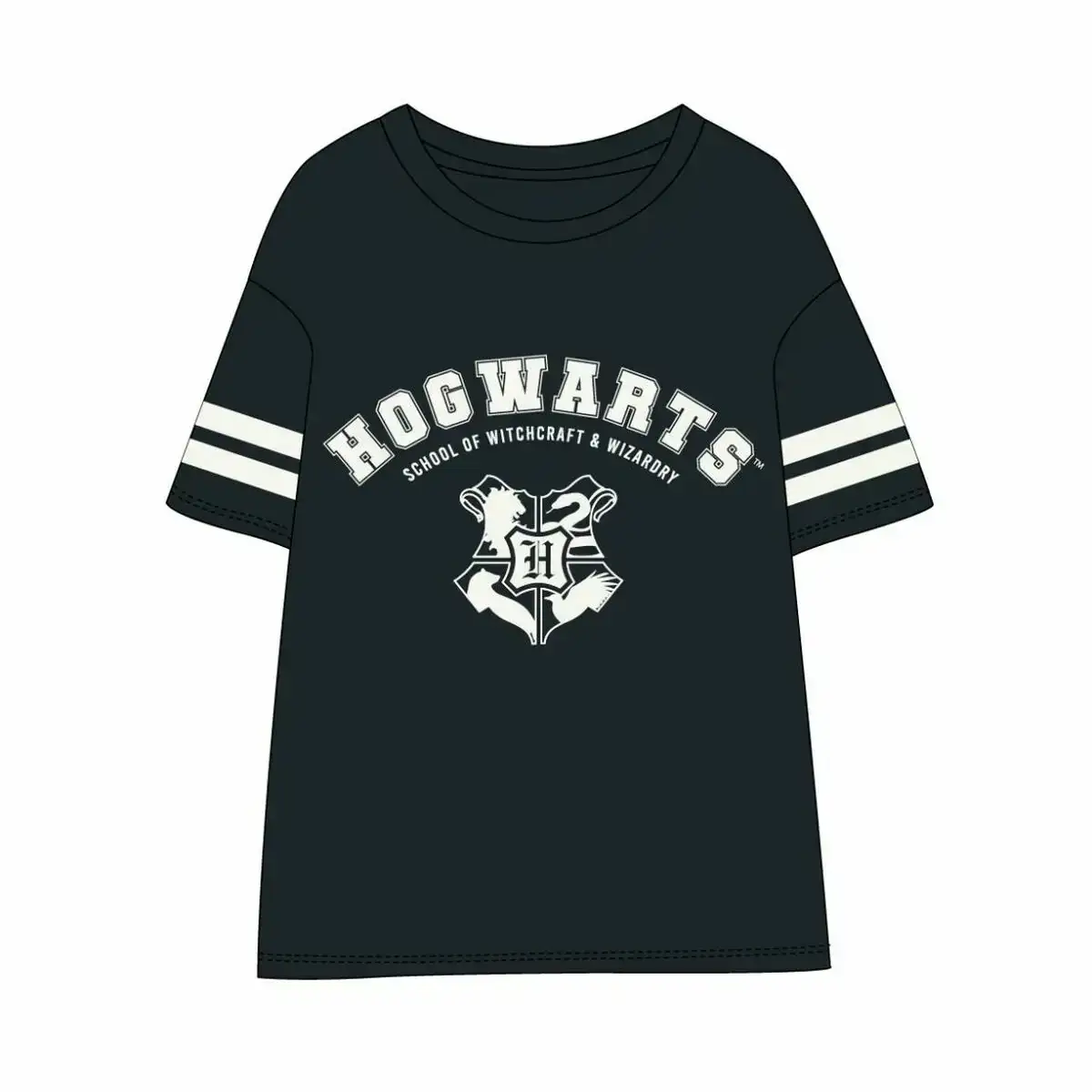 T shirt a manches courtes femme harry potter bleu fonce_5758. DIAYTAR COTE D'IVOIRE - L'Art de Vivre en Couleurs. Découvrez notre boutique en ligne et trouvez des produits qui ajoutent une palette vibrante à votre quotidien.