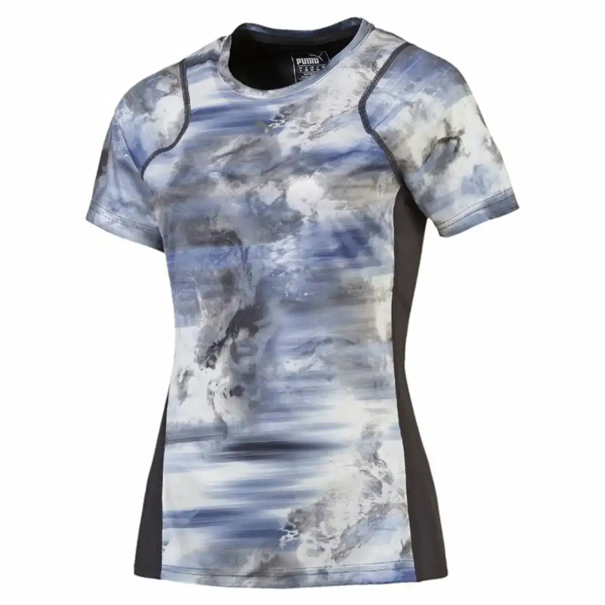 T shirt a manches courtes femme puma graphic tee bleu_9564. DIAYTAR COTE D'IVOIRE - L'Art de Vivre le Shopping Authentique. Découvrez notre boutique en ligne et trouvez des produits qui célèbrent la culture et l'héritage du Côte d'Ivoire.