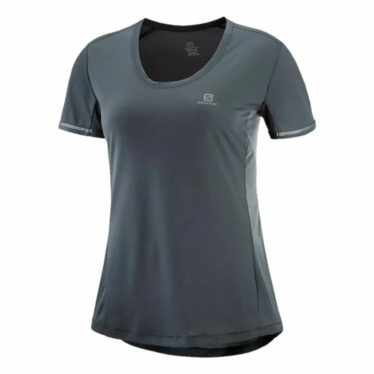 T shirt a manches courtes femme salomon agile gris fonce_3328. DIAYTAR COTE D'IVOIRE - Où Chaque Sélection est une Victoire. Découvrez notre boutique en ligne et trouvez des articles qui vous rendent la vie plus belle, un choix à la fois.