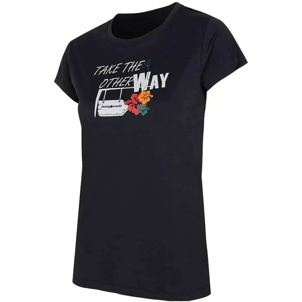 T shirt a manches courtes femme trangoworld myra noir_8168. Bienvenue chez DIAYTAR COTE D'IVOIRE - Votre Porte d'Accès à la Diversité. Découvrez notre boutique en ligne et choisissez parmi une pléthore d'articles qui célèbrent la richesse culturelle du Côte d'Ivoire et au-delà.