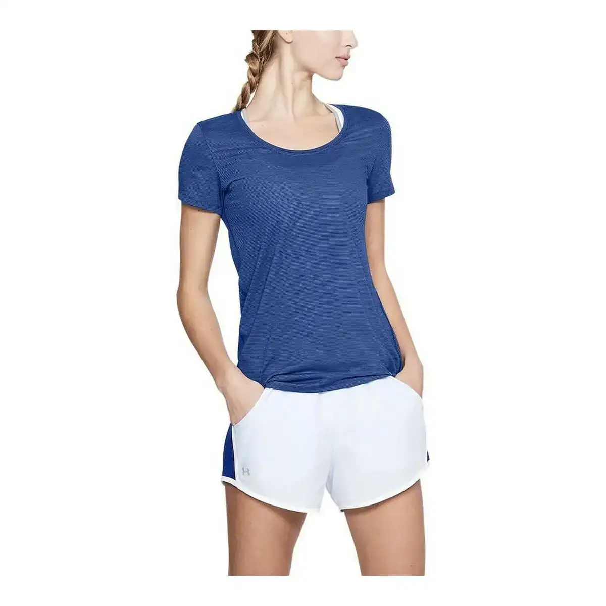 T shirt a manches courtes femme under armour 1271517 574 bleu_9776. DIAYTAR COTE D'IVOIRE - Votre Destination Shopping de Confiance. Naviguez à travers notre boutique en ligne et profitez d'une sélection soigneusement choisie de produits qui répondent à toutes vos exigences.