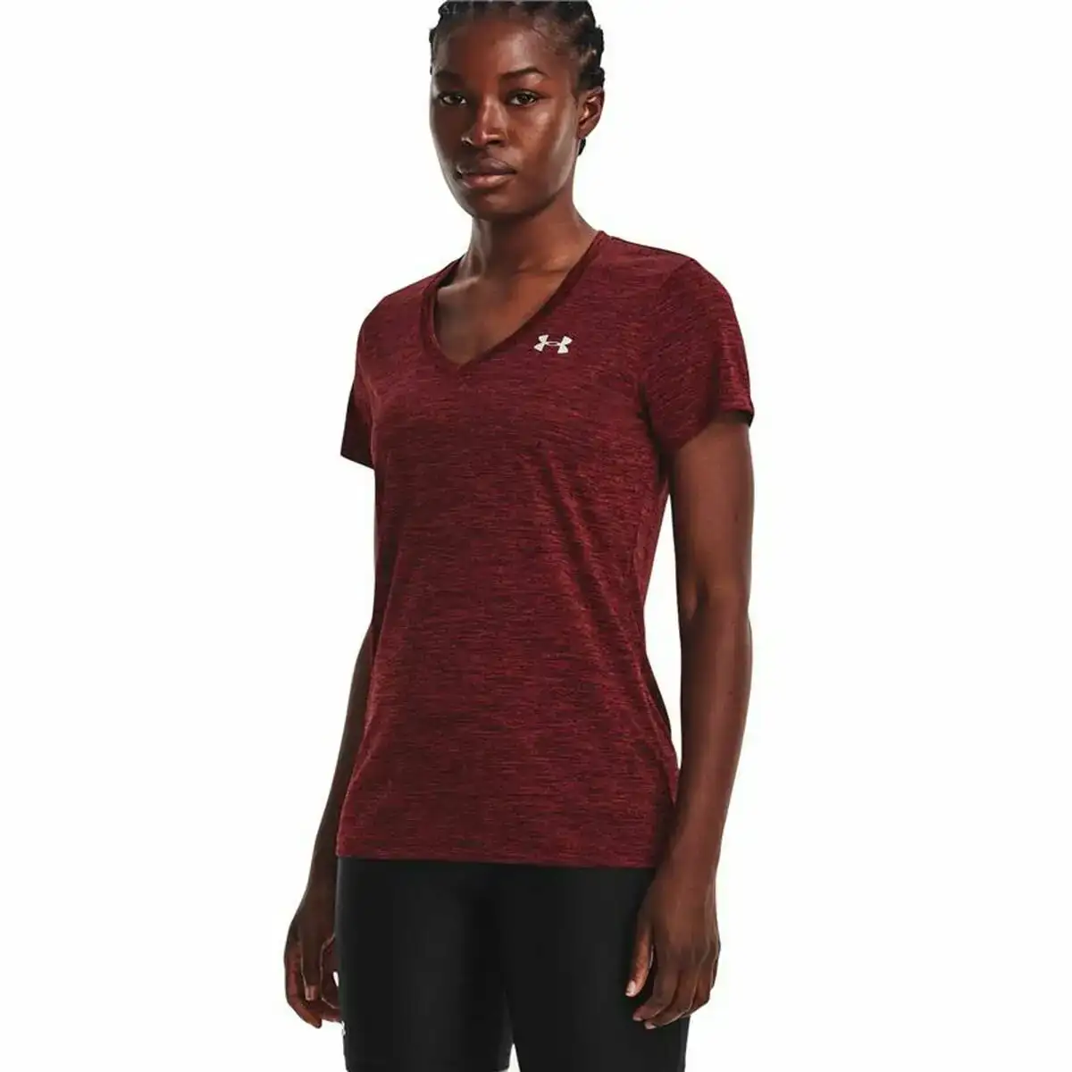 T shirt a manches courtes femme under armour rouge fonce_7387. DIAYTAR COTE D'IVOIRE - Votre Source de Trouvailles uniques. Naviguez à travers notre catalogue et trouvez des articles qui vous distinguent et reflètent votre unicité.