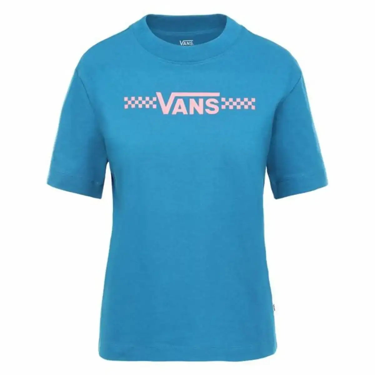 T shirt a manches courtes femme vans funnier times bleu_9749. DIAYTAR COTE D'IVOIRE - Où Choisir est un Plaisir. Explorez notre boutique en ligne et choisissez parmi des produits de qualité qui satisferont vos besoins et vos goûts.