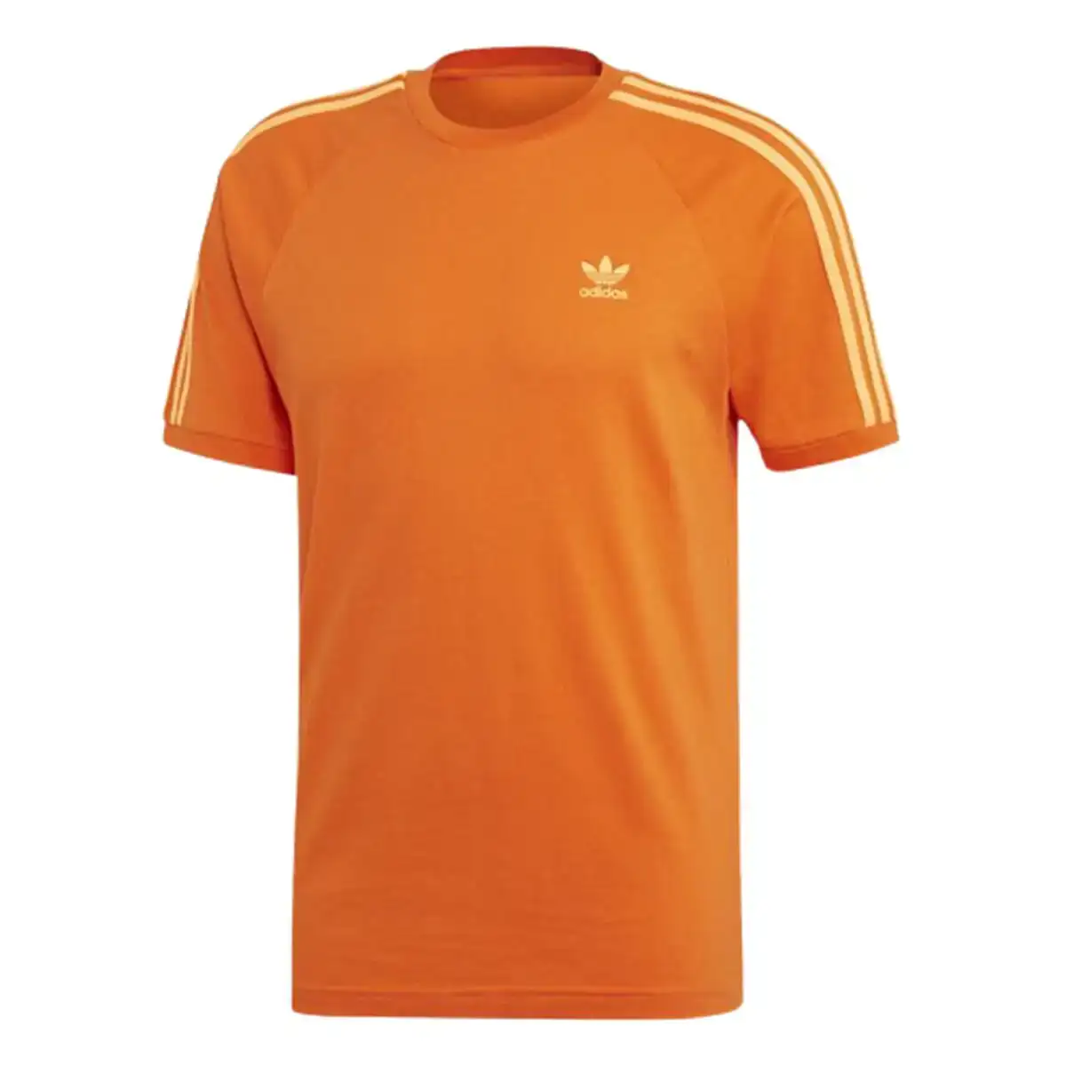 T shirt a manches courtes homme adidas 3 stripes orange_6432. Bienvenue chez DIAYTAR COTE D'IVOIRE - Où le Shopping Devient une Aventure. Découvrez notre collection diversifiée et explorez des produits qui reflètent la diversité du Côte d'Ivoire.