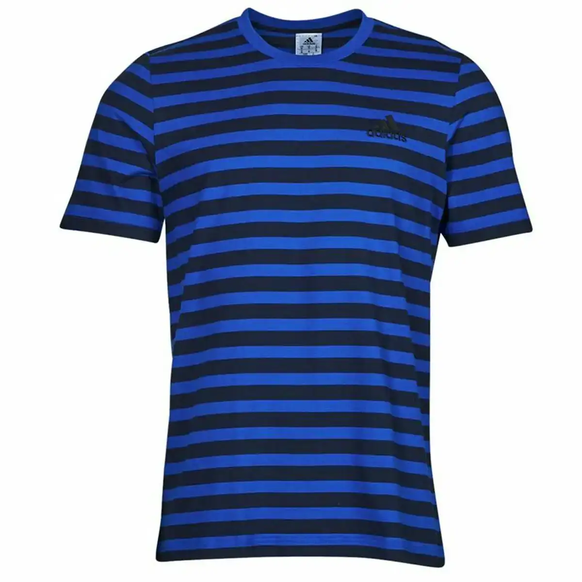 T shirt a manches courtes homme adidas stripty sj bleu_9248. DIAYTAR COTE D'IVOIRE - L'Équilibre Parfait entre Tradition et Modernité. Explorez notre collection pour trouver des produits qui incarnent la culture et la contemporanéité du Côte d'Ivoire.