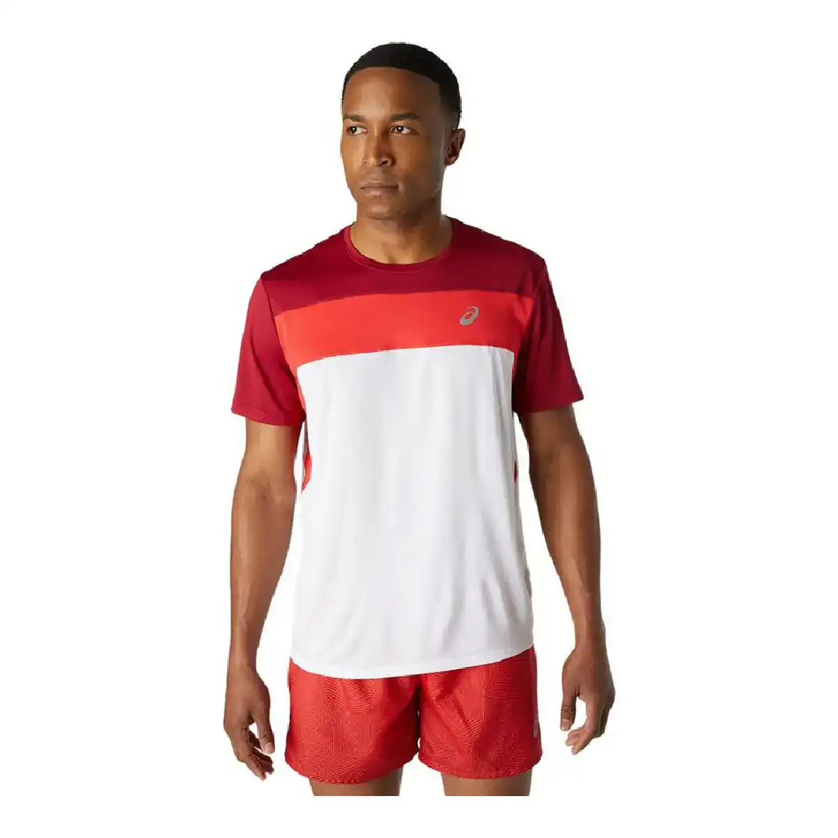 T shirt a manches courtes homme asics race blanc rouge_8809. DIAYTAR COTE D'IVOIRE - Là où la Qualité se Marque d'une Touche Côte d'Ivoireaise. Naviguez à travers notre boutique en ligne et choisissez des produits qui allient excellence et tradition.