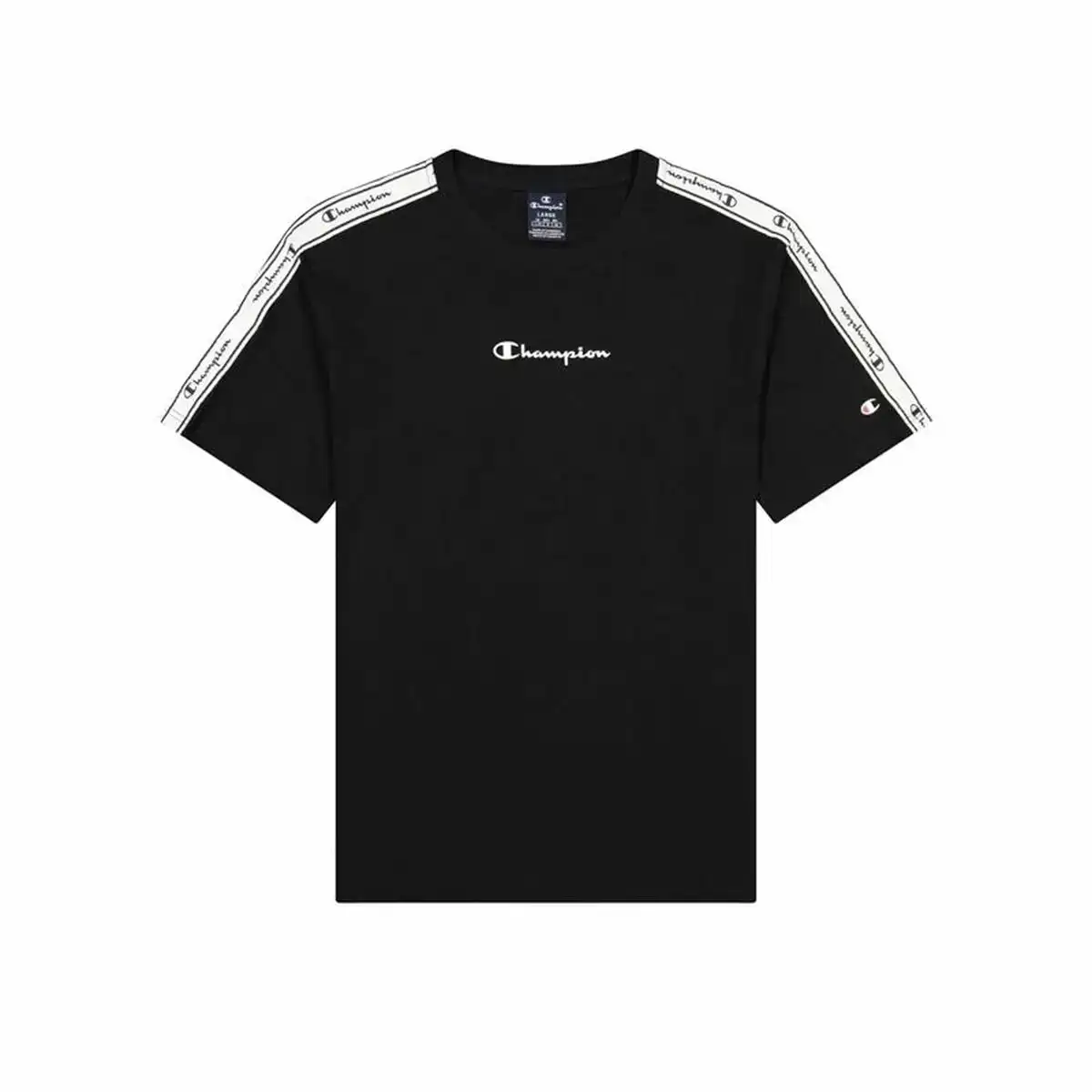 T shirt a manches courtes homme champion crewneck noir_5529. DIAYTAR COTE D'IVOIRE - Votre Destinée Shopping Personnalisée. Plongez dans notre boutique en ligne et créez votre propre expérience de shopping en choisissant parmi nos produits variés.