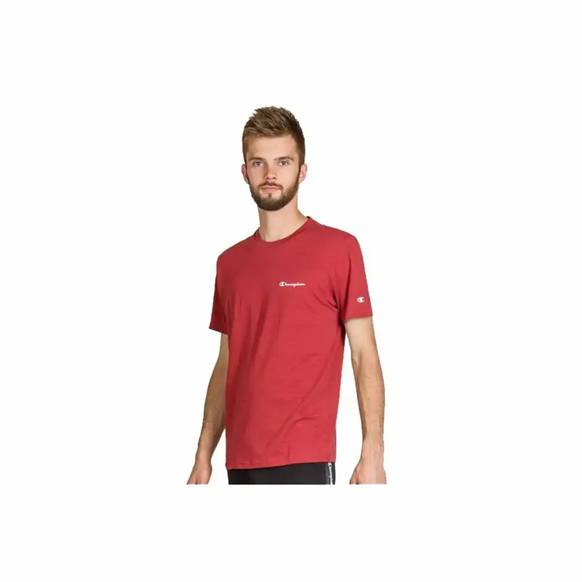 T shirt a manches courtes homme champion crewneck rouge_4285. DIAYTAR COTE D'IVOIRE - Là où Choisir est un Acte d'Amour pour la Culture Côte d'Ivoireaise. Explorez notre gamme et choisissez des produits qui célèbrent la richesse de notre patrimoine.
