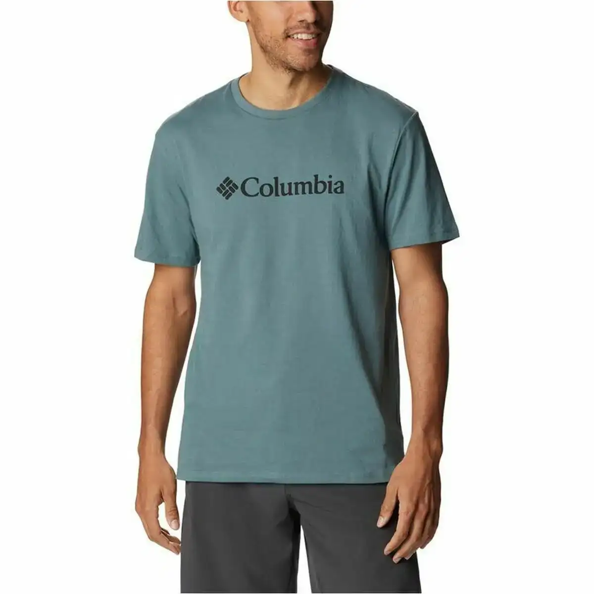 T shirt a manches courtes homme columbia csc basic logo cyan_3596. Bienvenue sur DIAYTAR COTE D'IVOIRE - Où Chaque Article a son Histoire. Découvrez notre sélection méticuleuse de produits qui racontent l'authenticité et la beauté du Côte d'Ivoire.