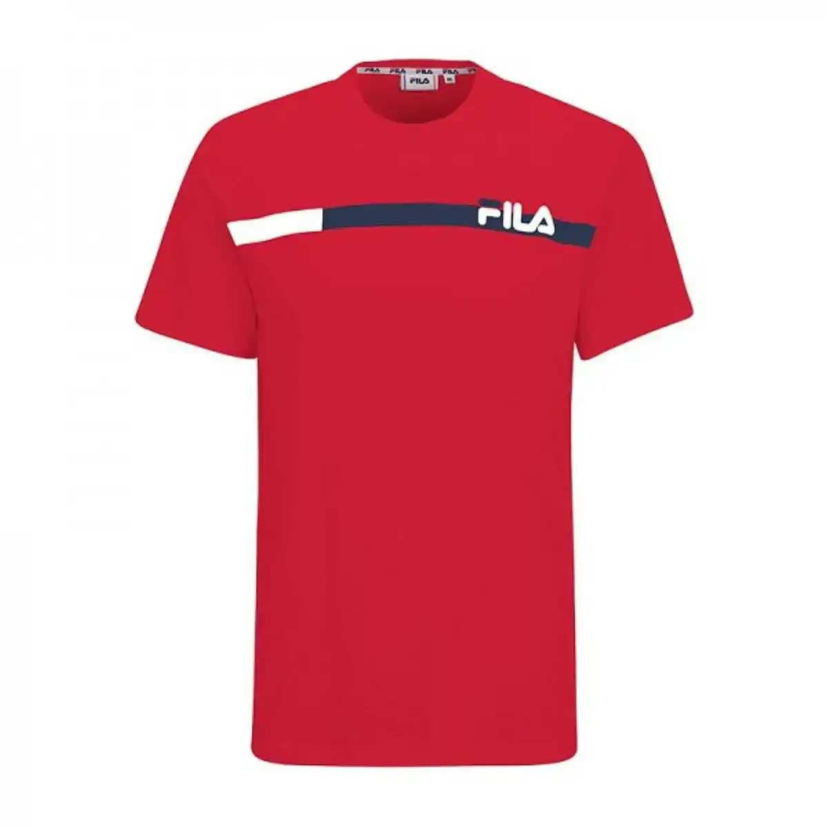 T shirt a manches courtes homme fila fam0428 30002 rouge_3640. DIAYTAR COTE D'IVOIRE - Là où la Beauté Rencontre la Fonctionnalité. Parcourez notre sélection pour trouver des produits qui allient esthétique et praticité, pour un quotidien sublimé.