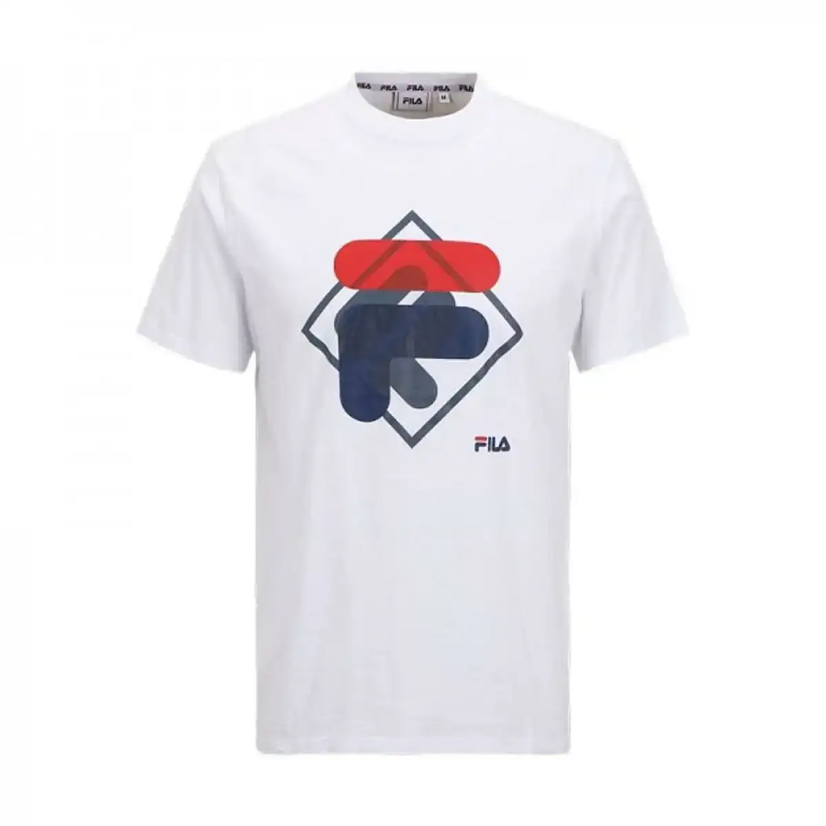 T shirt a manches courtes homme fila fam0447 10001 blanc_9876. DIAYTAR COTE D'IVOIRE - Votre Escapade Shopping Virtuelle. Explorez notre boutique en ligne et dénichez des trésors qui évoquent la culture et le savoir-faire sénégalais, un clic à la fois.