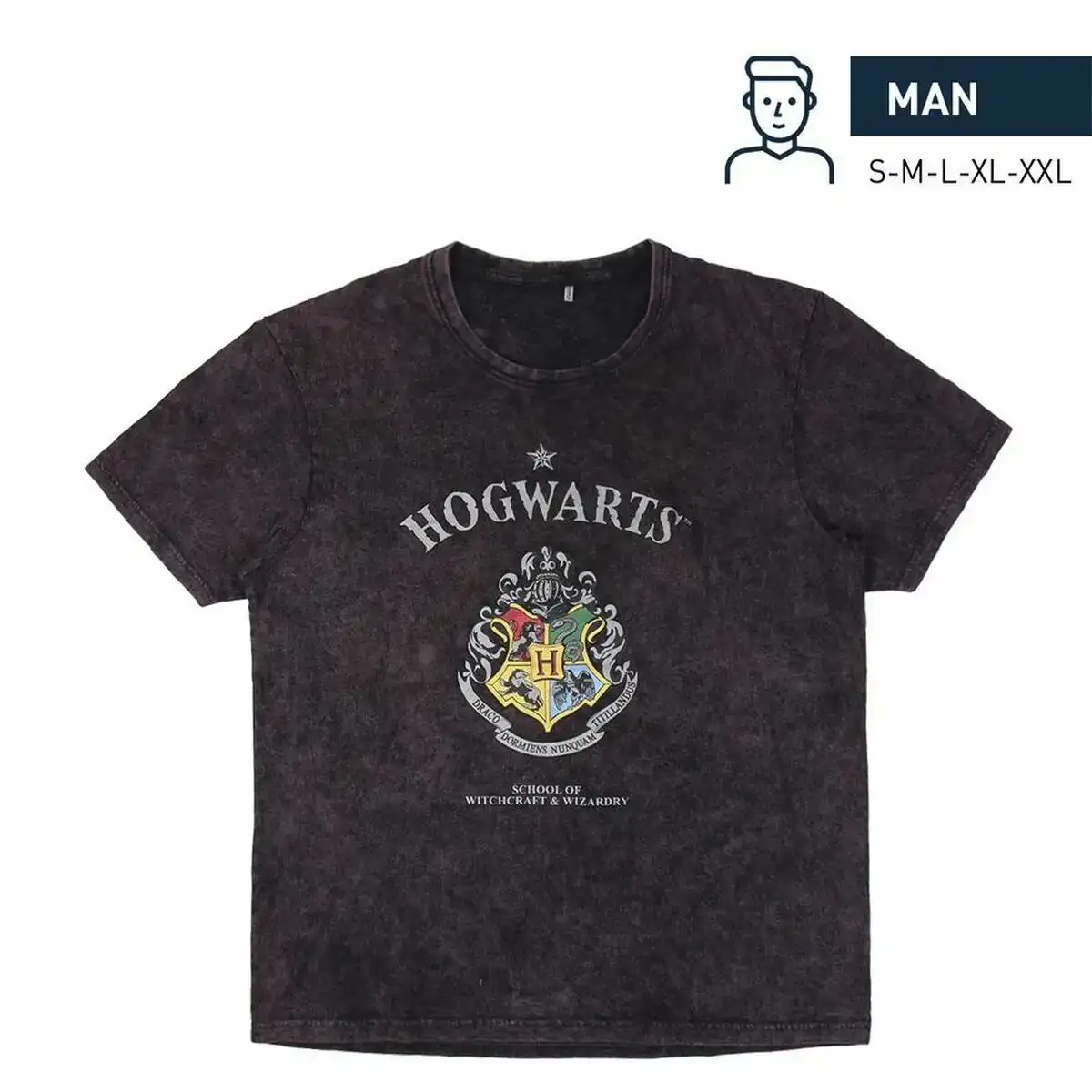 T shirt a manches courtes homme harry potter gris fonce_7323. DIAYTAR COTE D'IVOIRE - Votre Portail Vers l'Exclusivité. Explorez notre boutique en ligne pour découvrir des produits uniques et raffinés, conçus pour ceux qui recherchent l'excellence.