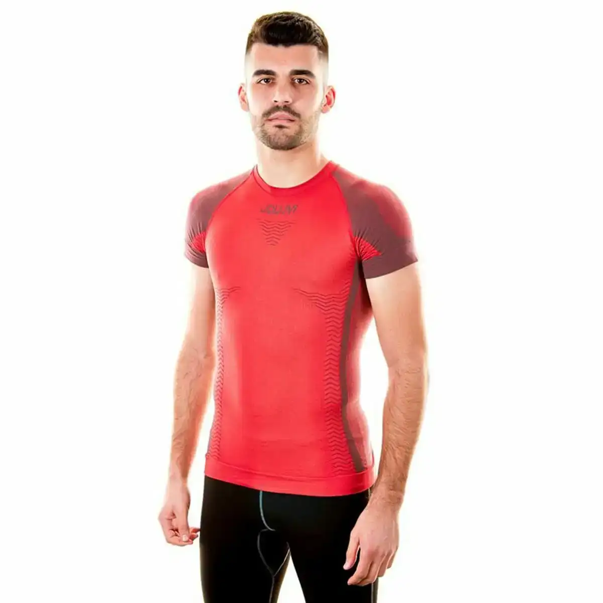 T shirt a manches courtes homme joluvi pro rouge_5098. DIAYTAR COTE D'IVOIRE - Où Choisir est un Acte d'Amour pour le Côte d'Ivoire. Explorez notre boutique en ligne et choisissez des articles qui célèbrent la culture et l'artisanat du pays.