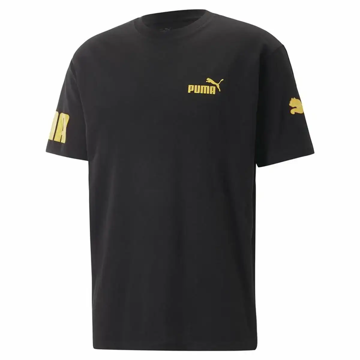T shirt a manches courtes homme puma power summer noir unisexe_1405. DIAYTAR COTE D'IVOIRE - Là où Chaque Produit est une Trouvaille Unique. Découvrez notre boutique en ligne et trouvez des articles qui vous distinguent par leur originalité.