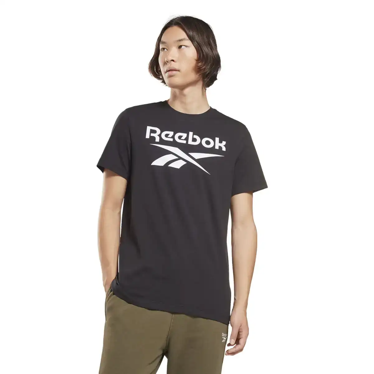 T shirt a manches courtes homme reebok big logo tee hd4222 noir_9536. DIAYTAR COTE D'IVOIRE - Où Choisir Devient un Acte de Découverte. Découvrez notre gamme et choisissez des produits qui éveillent votre curiosité et élargissent vos horizons.