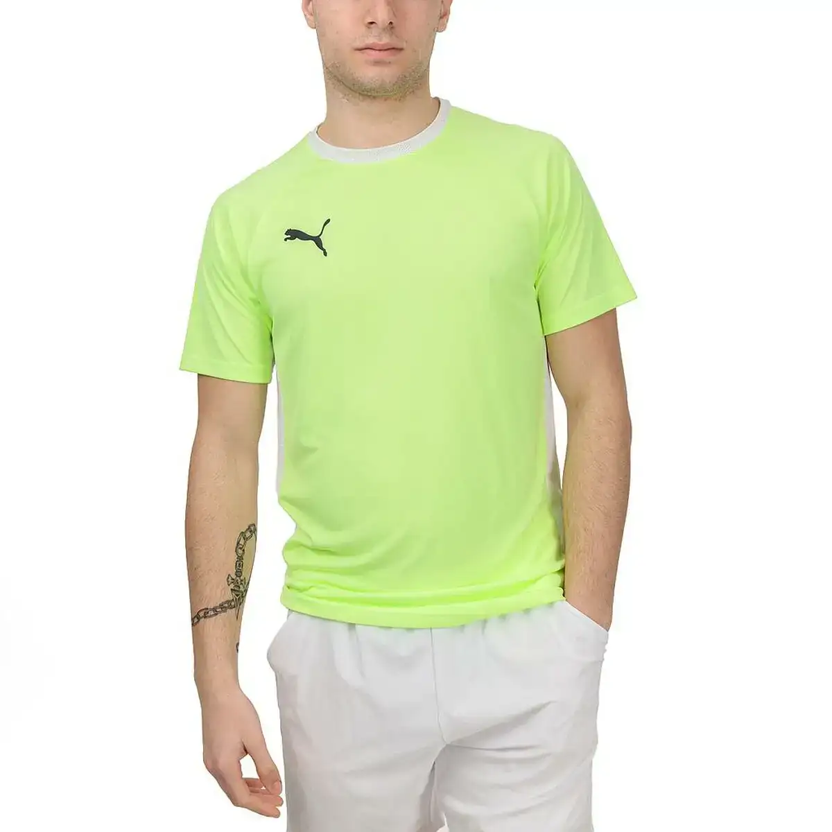 T shirt a manches courtes homme team liga puma 931832 01 padel jaune_8594. DIAYTAR COTE D'IVOIRE - Où la Tradition s'Harmonise avec le Moderne. Parcourez notre gamme diversifiée et choisissez des produits qui révèlent l'âme du Côte d'Ivoire.