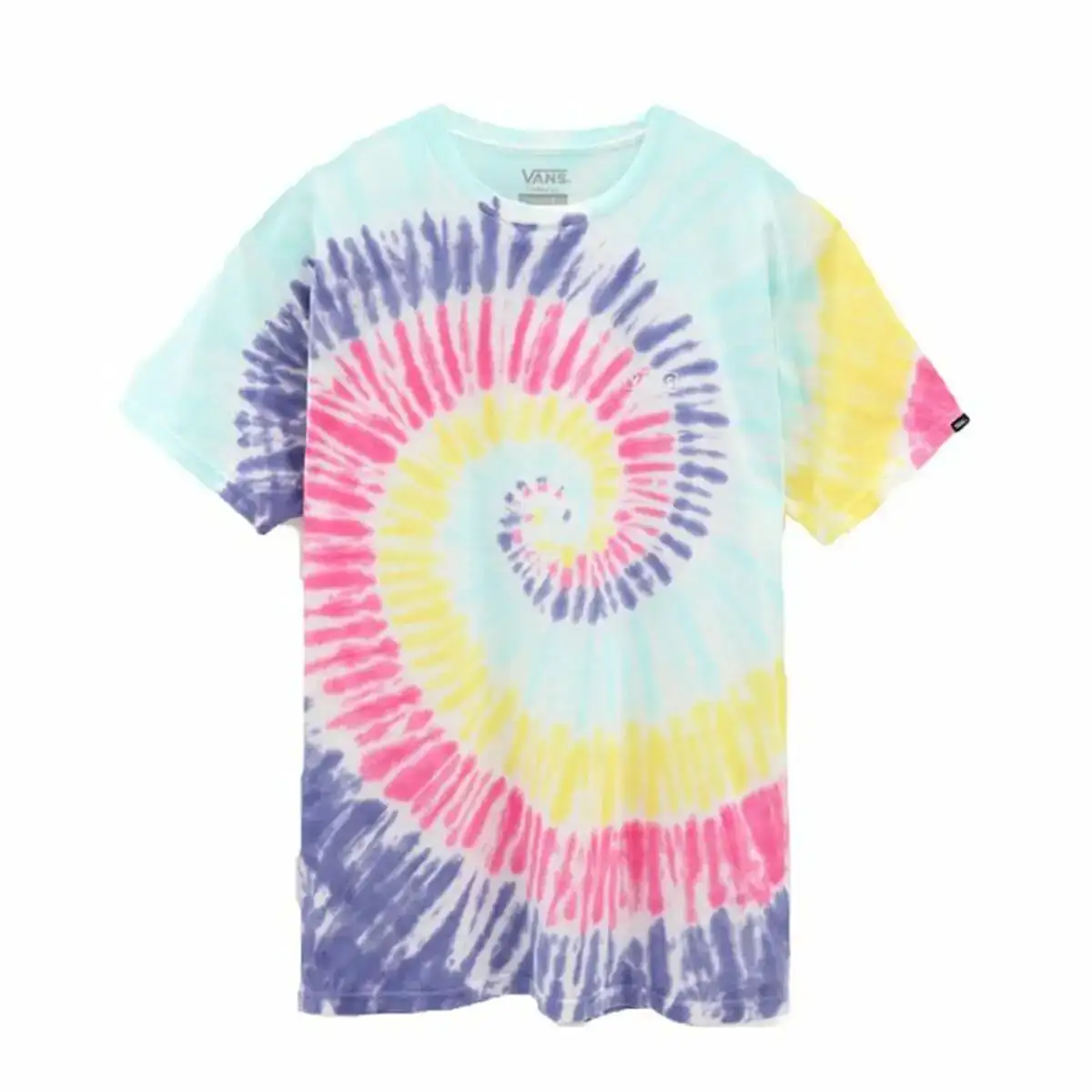 T shirt a manches courtes homme vans rainbow spiral cyan_4277. DIAYTAR COTE D'IVOIRE - Votre Destination pour un Shopping Unique. Parcourez notre catalogue et trouvez des articles qui vous inspirent et vous édifient.
