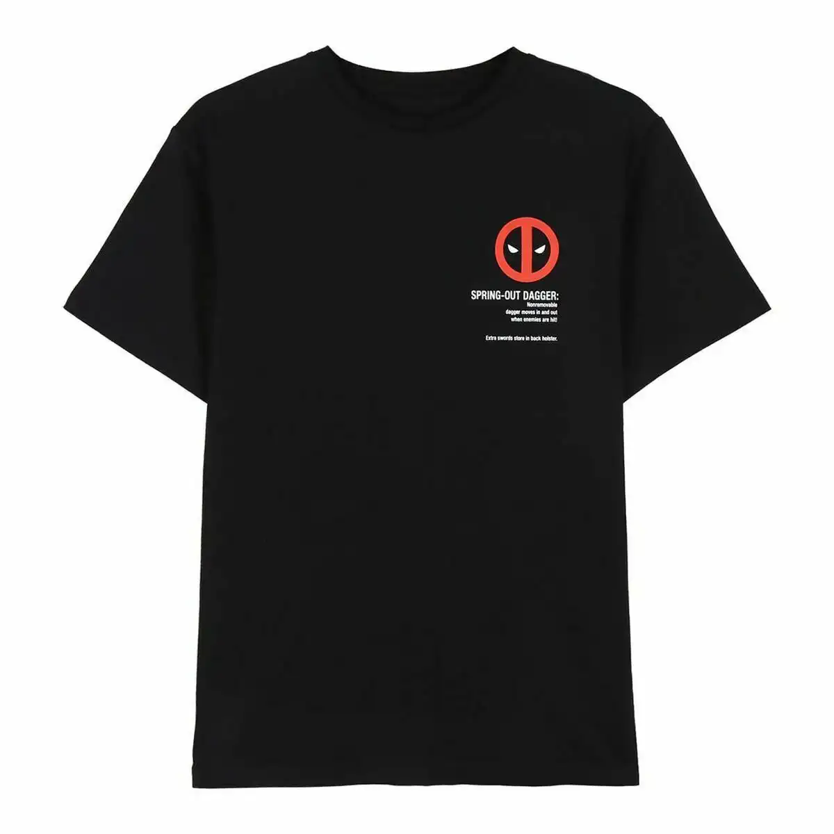 T shirt a manches courtes unisex deadpool noir_5459. Entrez dans le Monde de DIAYTAR COTE D'IVOIRE - Où Chaque Produit Raconte une Histoire Unique. Explorez notre sélection et laissez-vous transporter par des récits à travers les articles que vous choisissez.