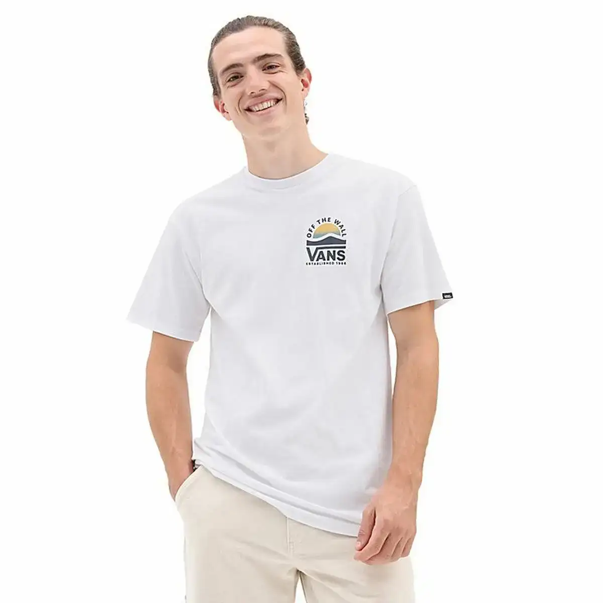 T shirt a manches courtes unisex vans side set b blanc_7825. DIAYTAR COTE D'IVOIRE - L'Art du Shopping Éclairé. Parcourez notre catalogue et choisissez parmi des produits de qualité qui satisferont vos besoins et votre style.