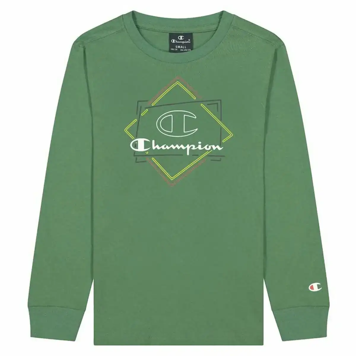 T shirt a manches longues enfant champion athletic crewneck vert_8466. DIAYTAR COTE D'IVOIRE - L'Art de Choisir, l'Art de Vivre. Parcourez notre boutique en ligne et découvrez des produits qui transforment chaque choix en une expérience enrichissante.