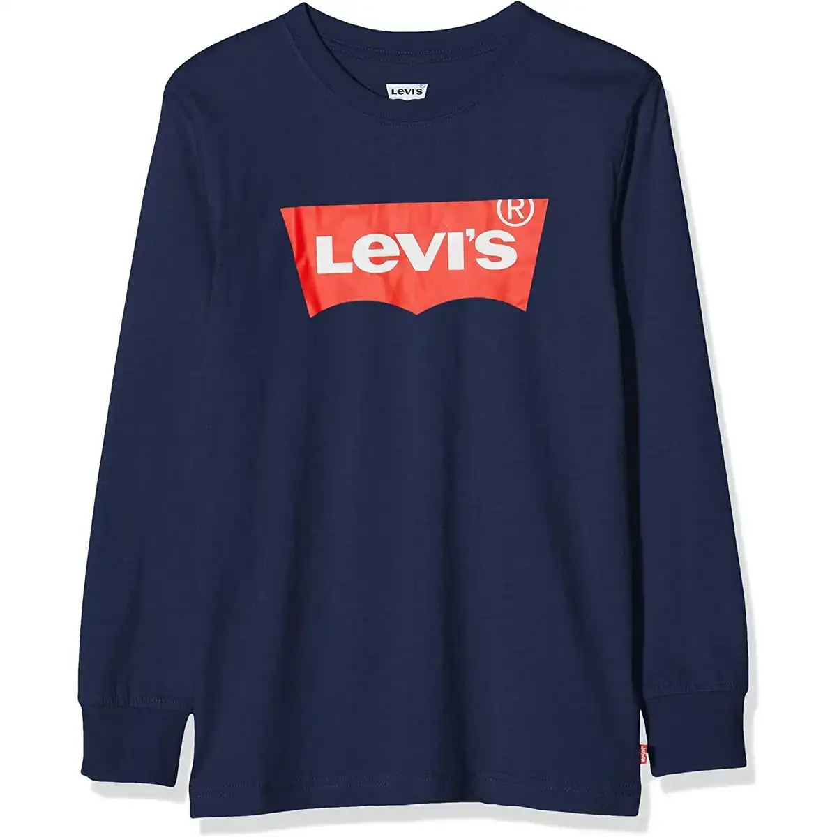 T shirt a manches longues enfant levi s batwing bleu fonce_3127. Entrez dans l'Univers de DIAYTAR COTE D'IVOIRE - Où l'Innovation Rencontre la Tradition. Explorez notre sélection de produits modernes et traditionnels qui incarnent l'esprit dynamique du Côte d'Ivoire.