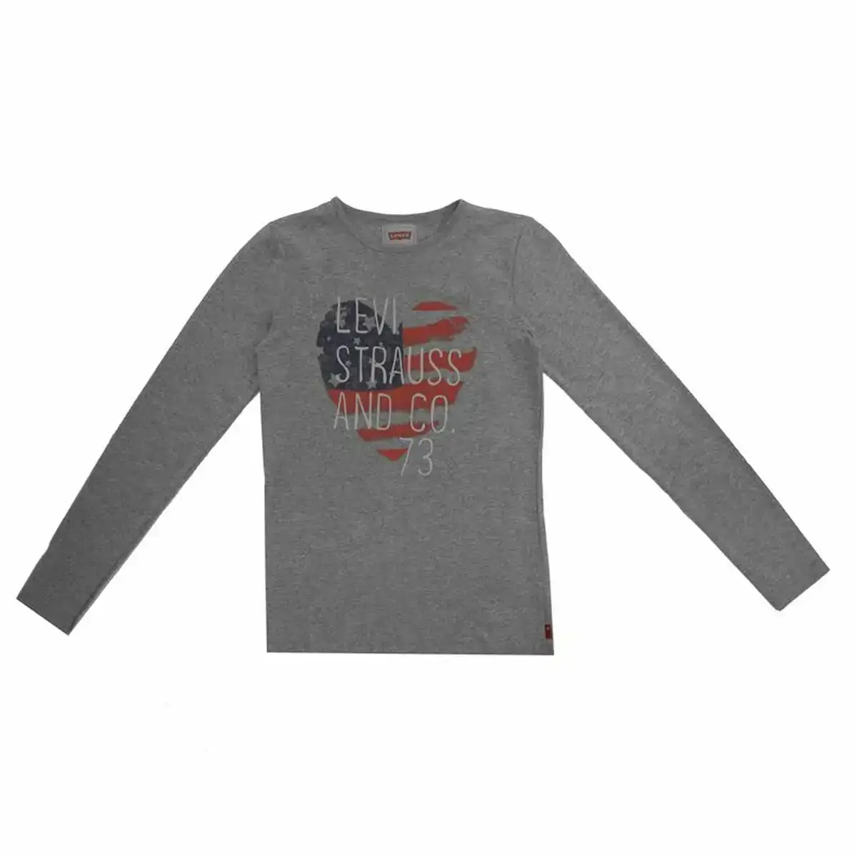 T shirt a manches longues enfant levi s fille gris fonce_1637. Bienvenue chez DIAYTAR COTE D'IVOIRE - Où Chaque Détail Fait la Différence. Découvrez notre sélection méticuleuse et choisissez des articles qui répondent à vos exigences.