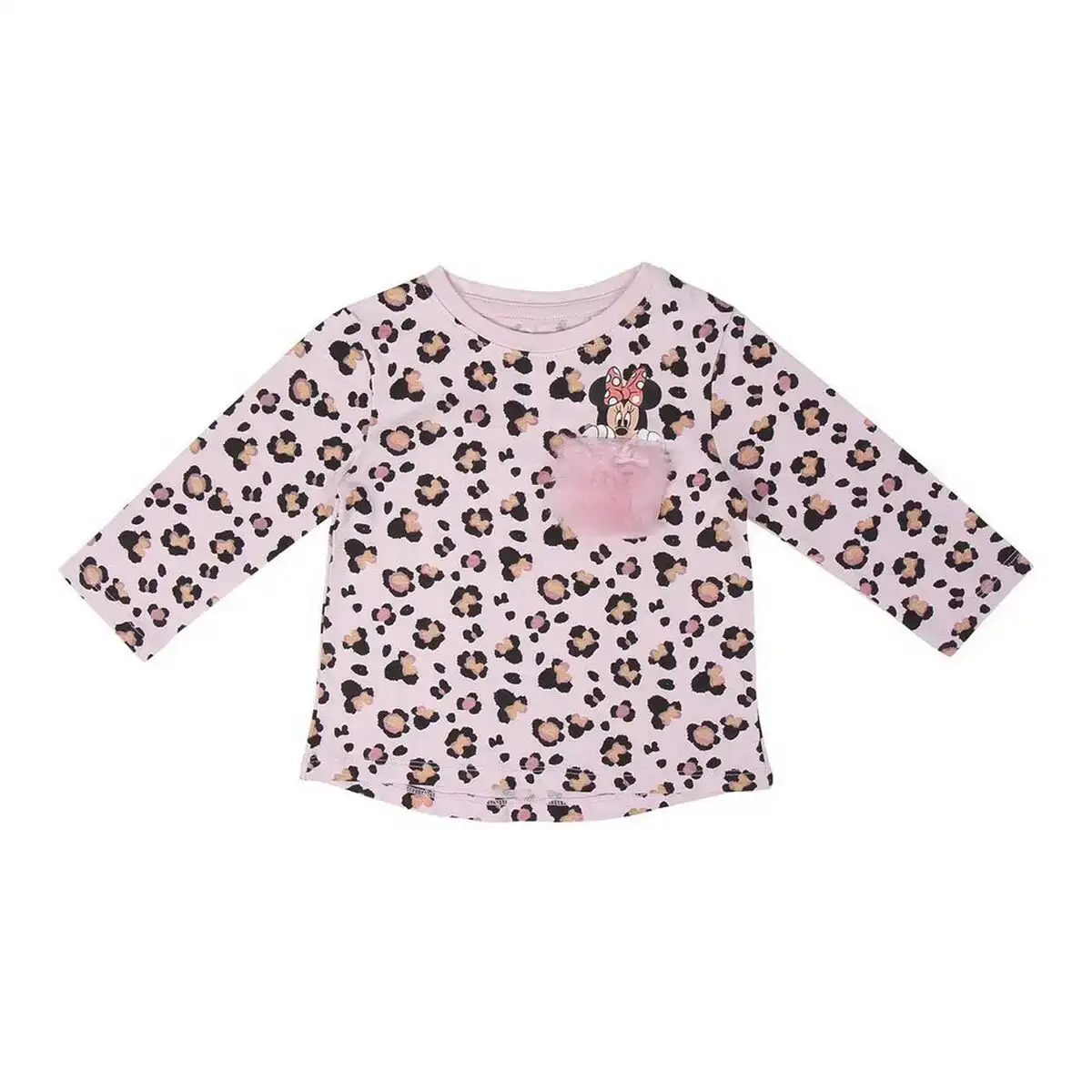 T shirt a manches longues enfant minnie mouse rose_2842. Entrez dans l'Univers de DIAYTAR COTE D'IVOIRE - Où le Choix Rencontre l'Authenticité. Explorez nos rayons virtuels et trouvez des produits qui incarnent la richesse de notre culture.