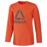 T shirt a manches longues enfant reebok boys training essentials orange_6313. DIAYTAR COTE D'IVOIRE - Là où Choisir est une Célébration de l'Artisanat. Explorez notre gamme variée et choisissez des produits qui incarnent la tradition et le talent des artisans du Côte d'Ivoire.