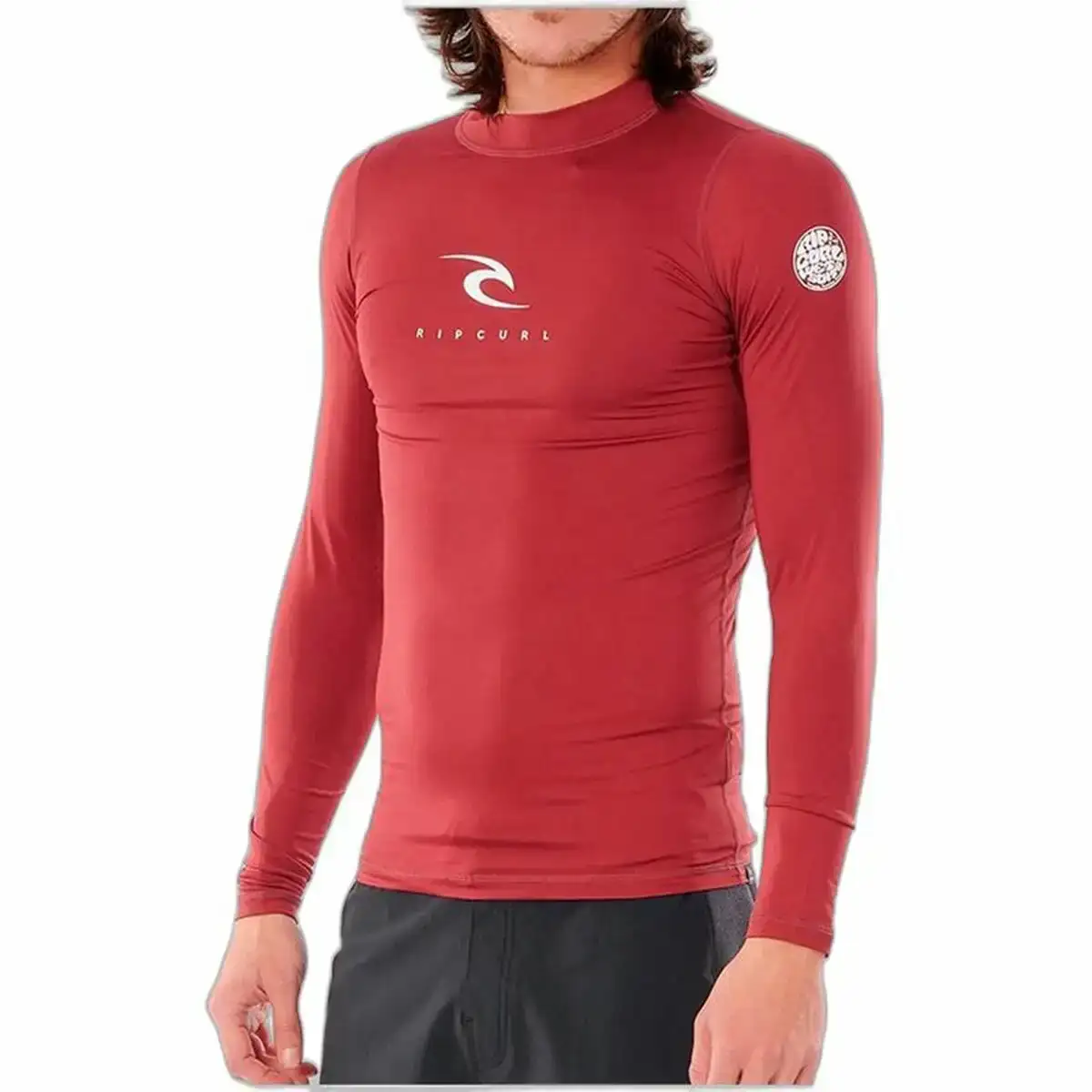 T shirt de bain rip curl corps rouge carmin_4065. DIAYTAR COTE D'IVOIRE - Là où Chaque Produit est une Trouvaille Unique. Découvrez notre boutique en ligne et trouvez des articles qui vous distinguent par leur originalité.