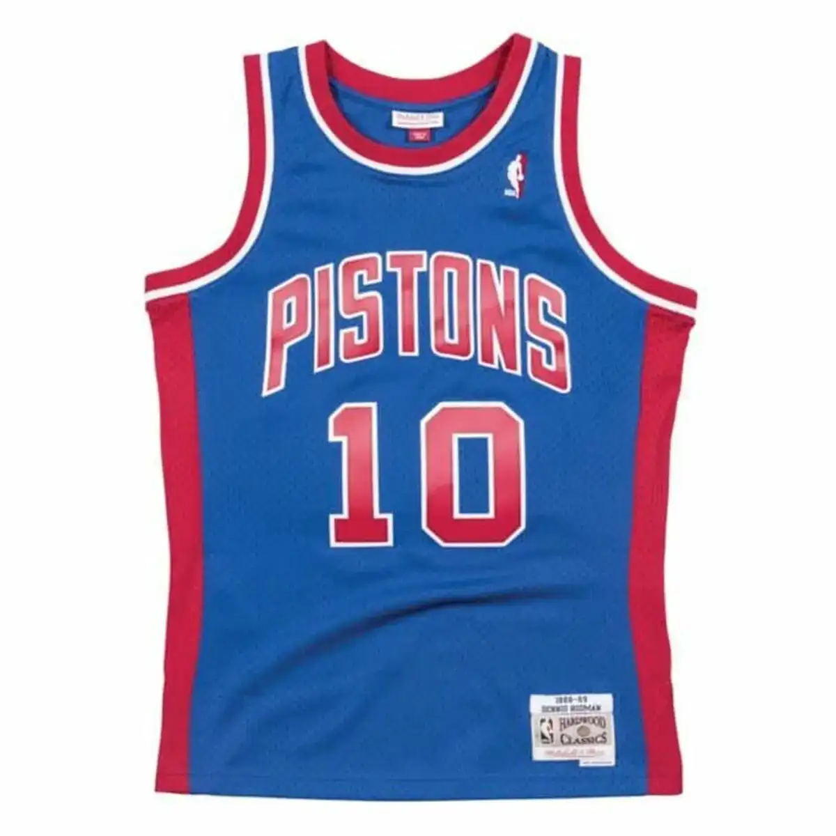 T shirt de basket mitchell ness detroit pistons 1988 89 no10 dennis rodman bleu_7938. Entrez dans l'Univers de DIAYTAR COTE D'IVOIRE - Où l'Innovation Rencontre la Tradition. Explorez notre sélection de produits modernes et traditionnels qui incarnent l'esprit dynamique du Côte d'Ivoire.