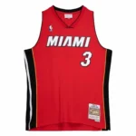 T shirt de basket mitchell ness miami heat 2005 06 no3 dwayne wade rouge_5701. Bienvenue chez DIAYTAR COTE D'IVOIRE - Où Chaque Achat Fait une Différence. Découvrez notre gamme de produits qui reflètent l'engagement envers la qualité et le respect de l'environnement.