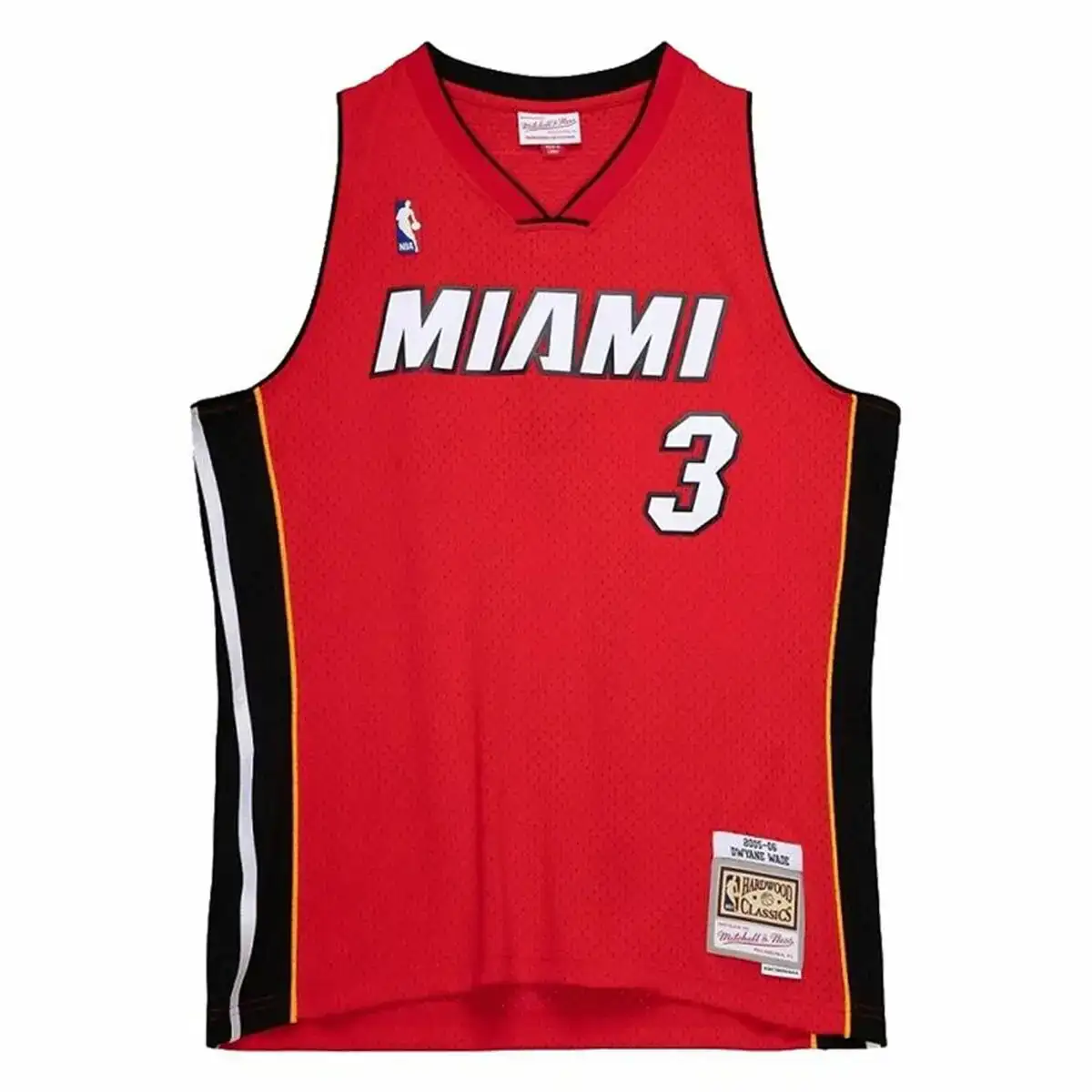T shirt de basket mitchell ness miami heat 2005 06 no3 dwayne wade rouge_5701. Bienvenue chez DIAYTAR COTE D'IVOIRE - Où Chaque Achat Fait une Différence. Découvrez notre gamme de produits qui reflètent l'engagement envers la qualité et le respect de l'environnement.