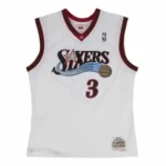 T shirt de basket mitchell ness philadelphia 76ers 2005 06 no3 allen iverson blanc_7847. DIAYTAR COTE D'IVOIRE - Là où Chaque Achat Contribue à un Rêve. Naviguez à travers notre boutique en ligne et soutenez des artisans talentueux tout en acquérant des trésors.