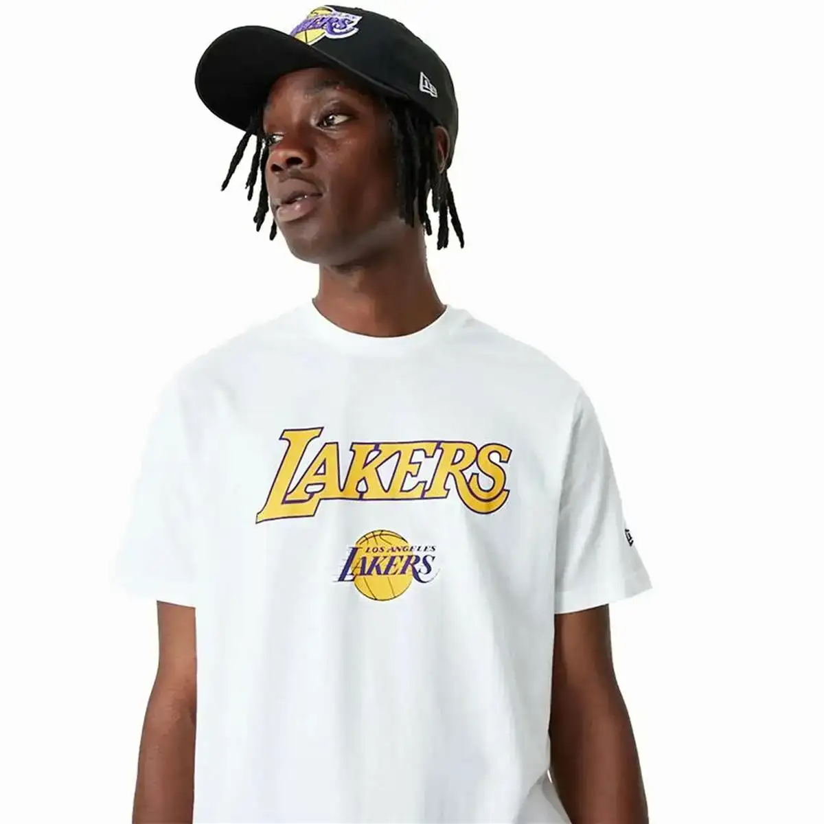 T shirt de basket new era nba la lakers blanc_7513. DIAYTAR COTE D'IVOIRE - Où le Shopping est un Plaisir Engagé. Parcourez notre catalogue et choisissez des produits qui respectent vos valeurs et vos attentes.