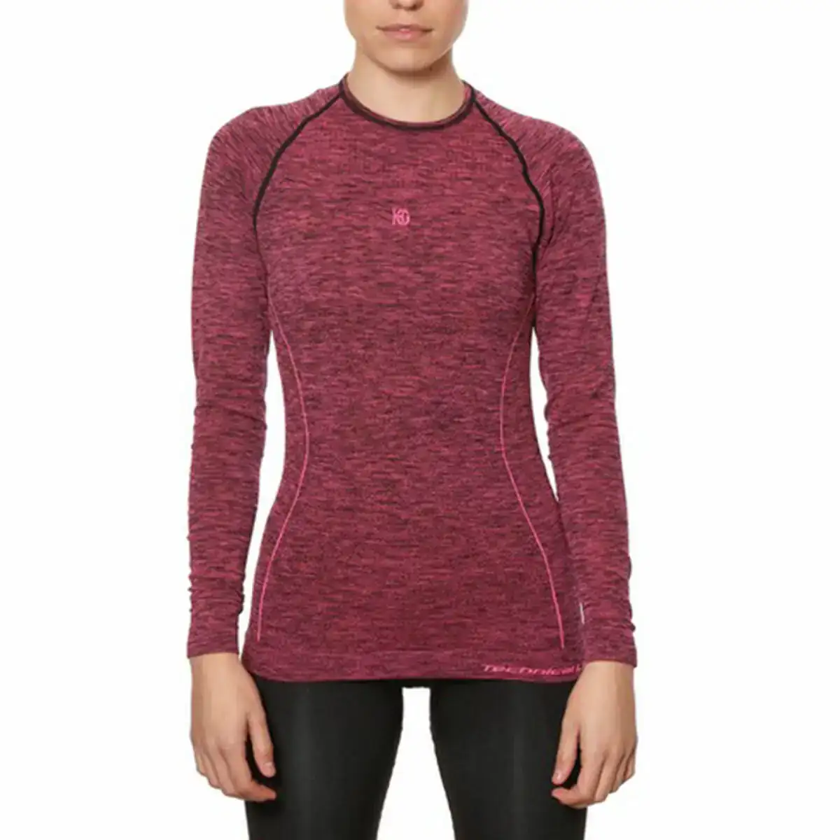 T shirt thermique pour femme sport hg hg 8052 noir magenta_5313. DIAYTAR COTE D'IVOIRE - Où Choisir est un Acte d'Amour pour le Côte d'Ivoire. Explorez notre boutique en ligne et choisissez des articles qui célèbrent la culture et l'artisanat du pays.