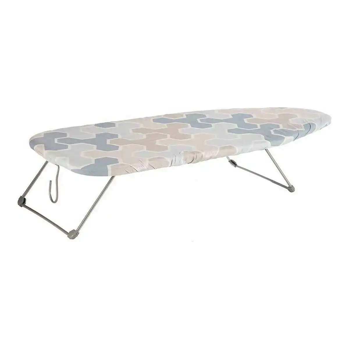 Table a repasser abstrait beige bleu metal 30 5 x 14 x 74 cm _7202. DIAYTAR COTE D'IVOIRE - Votre Passage vers le Raffinement. Plongez dans notre univers de produits exquis et choisissez des articles qui ajoutent une touche de sophistication à votre vie.