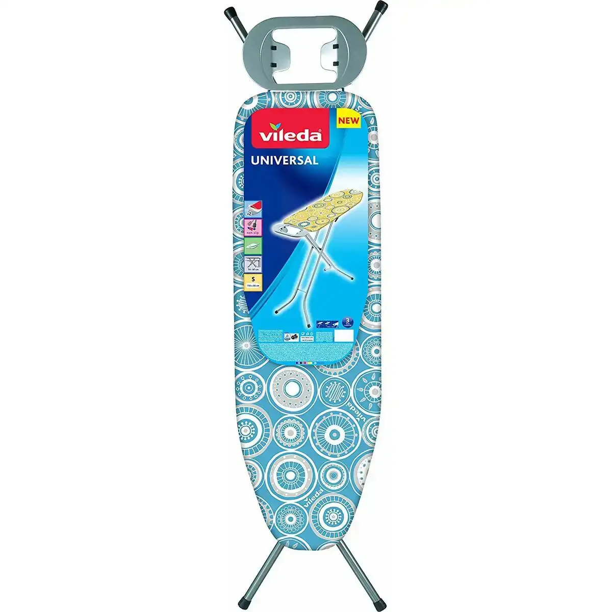 Table a repasser vileda universel bleu acier 110 x 30 cm _6605. DIAYTAR COTE D'IVOIRE - Où Choisir Rime avec Qualité. Découvrez notre sélection soigneusement conçue et choisissez des articles qui incarnent l'excellence et l'innovation.