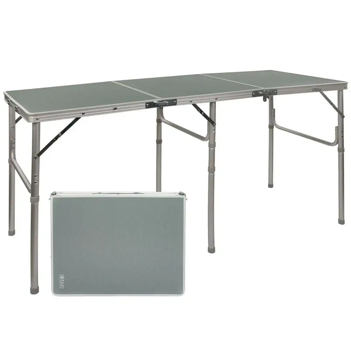 Table aktive pliable de camping 140 x 70 x 60 cm_8035. Bienvenue chez DIAYTAR COTE D'IVOIRE - Où Chaque Achat Fait une Différence. Découvrez notre gamme de produits qui reflètent l'engagement envers la qualité et le respect de l'environnement.
