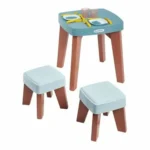 Table avec 2 chaises ecoiffier plastique multicouleur 13 pieces _8092. DIAYTAR COTE D'IVOIRE - Votre Escale Shopping incontournable. Explorez notre boutique en ligne et dénichez des trésors qui reflètent la richesse culturelle et la modernité du Côte d'Ivoire.