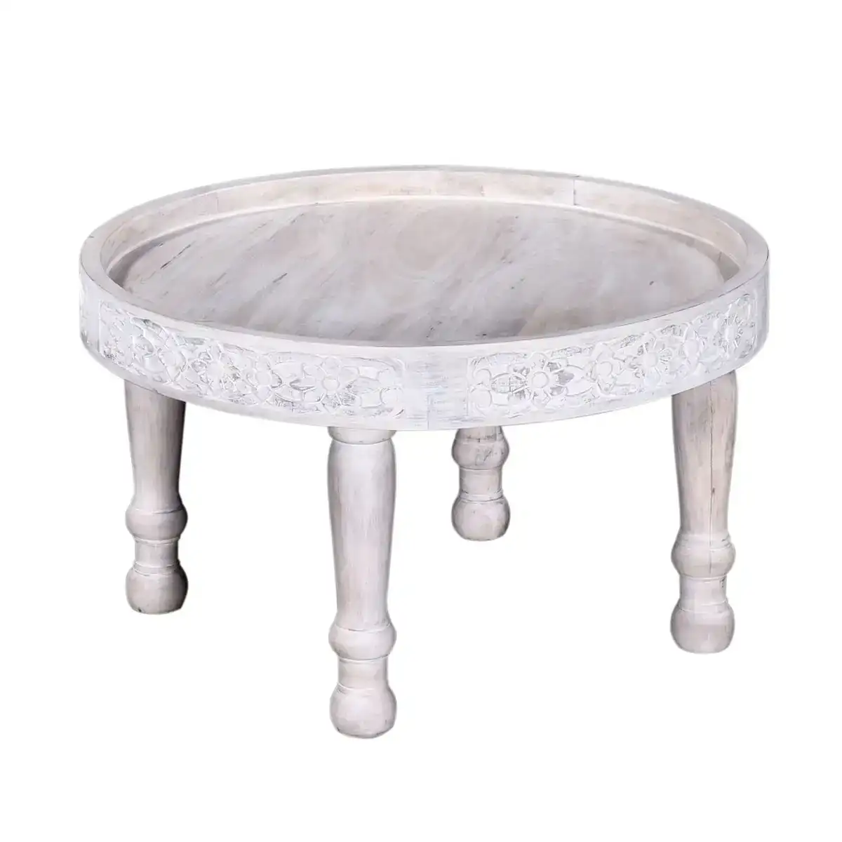 Table basse bois de manguier 70 x 70 x 40 cm_3244. Bienvenue chez DIAYTAR COTE D'IVOIRE - Où Chaque Produit a son Âme. Découvrez notre gamme et choisissez des articles qui résonnent avec votre personnalité et vos valeurs.