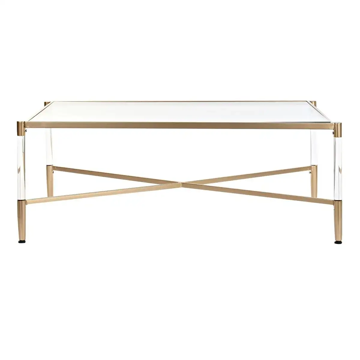 Table basse dkd home decor metal acrylique glamour 120 x 70 x 45 cm _6955. DIAYTAR COTE D'IVOIRE - Là où la Qualité est Non Négociable. Parcourez notre boutique en ligne pour découvrir des produits qui incarnent le raffinement et l'excellence du Côte d'Ivoire.