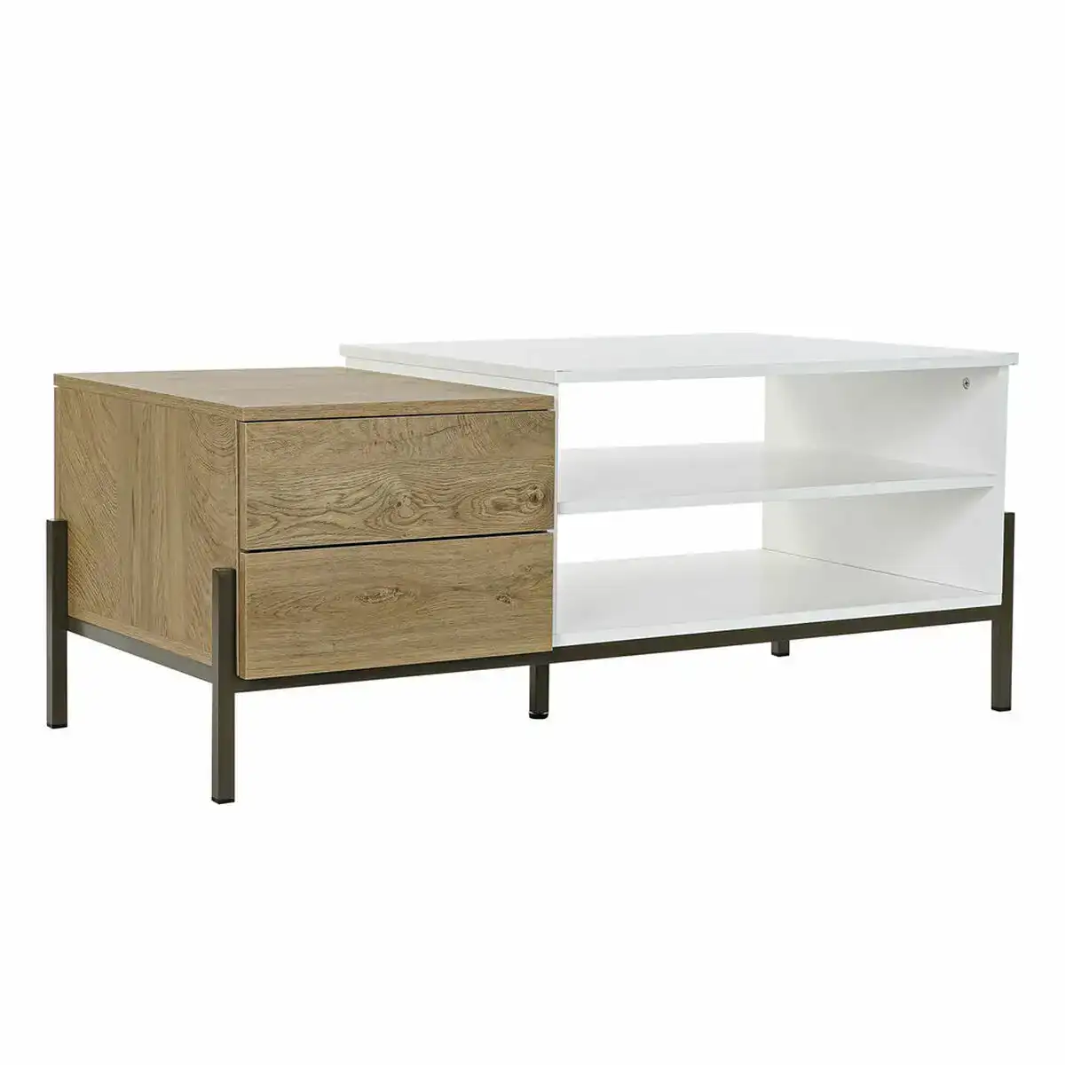 Table basse dkd home decor metal mdf 114 x 55 x 47 cm _1514. DIAYTAR COTE D'IVOIRE - Où Choisir est un Acte de Création. Naviguez à travers notre plateforme et choisissez des produits qui complètent votre histoire personnelle.