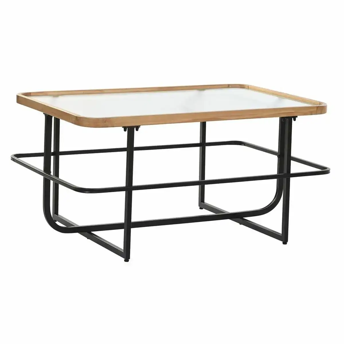 Table basse dkd home decor verre metal 90 x 60 x 46 cm _1459. DIAYTAR COTE D'IVOIRE - Votre Passage vers le Raffinement. Plongez dans notre univers de produits exquis et choisissez des articles qui ajoutent une touche de sophistication à votre vie.