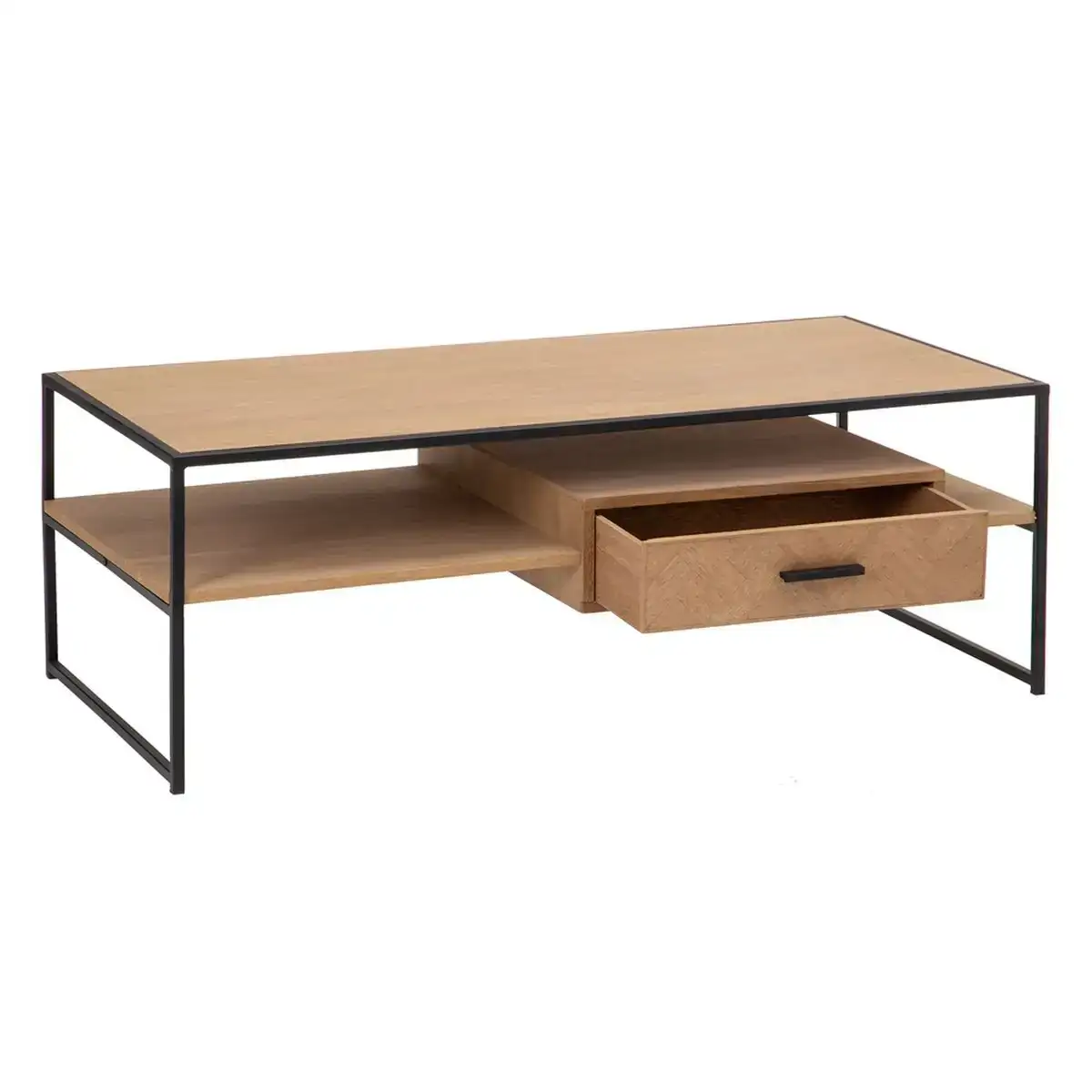 Table basse spike 120 x 60 x 42 5 cm metal bois_3282. Bienvenue chez DIAYTAR COTE D'IVOIRE - Où le Shopping Rime avec Diversité. Plongez dans notre univers de produits et découvrez des trésors qui représentent la richesse culturelle du Côte d'Ivoire.