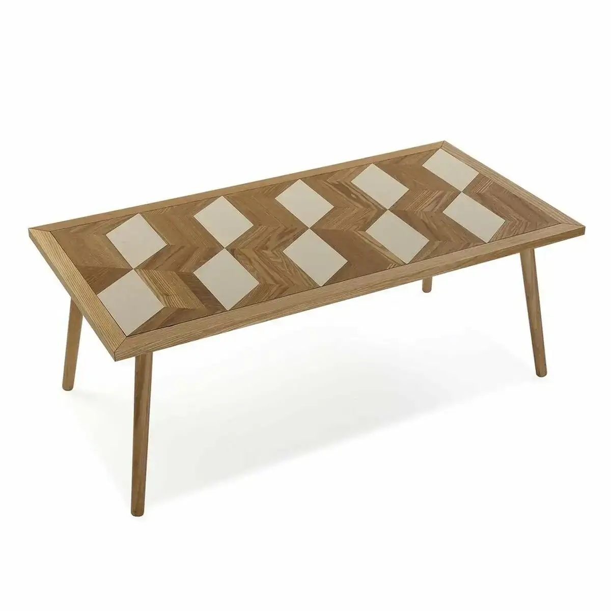 Table basse versa bois 23 5 x 80 x 80 cm_6578. DIAYTAR COTE D'IVOIRE - Là où Chaque Produit a son Histoire. Découvrez notre gamme de produits, chacun portant en lui le récit de l'artisanat et de la passion, pour vous offrir une expérience de shopping authentique.