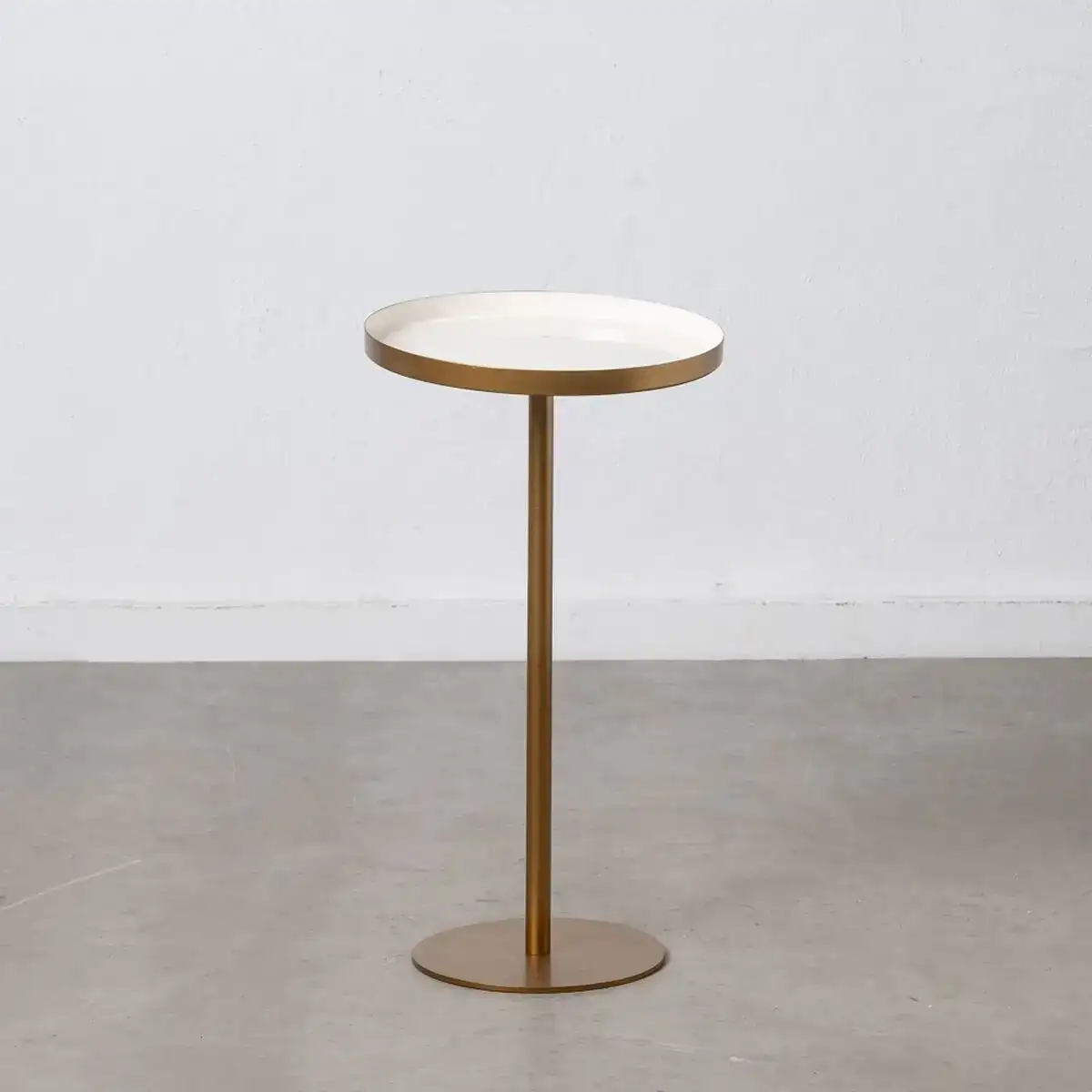 Table d appoint 35 5 x 35 5 x 64 5 cm dore blanc fer_4806. DIAYTAR COTE D'IVOIRE - Votre Destination pour un Shopping Unique. Parcourez notre catalogue et trouvez des articles qui vous inspirent et vous édifient.