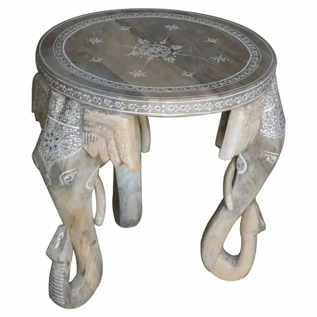 Table d appoint dkd home decor 38 x 38 x 38 cm naturel bois bois de manguier_3963. DIAYTAR COTE D'IVOIRE - Là où la Beauté Rencontre la Fonctionnalité. Parcourez notre sélection pour trouver des produits qui allient esthétique et praticité, pour un quotidien sublimé.